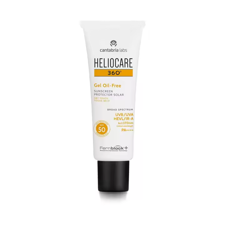 Cantabria Labs Heliocare 360 Gel Oil Free | Alta Fotoprotección Textura Seca 50ml - 1