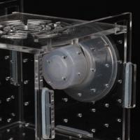 Caja De Reproducción Para Peces Transparente Con Ventosa Cuadrada Accesorio De Acuario Para Guppys Peces Agresivos Calamarqueses Y Camarones Recién Nacidos Fry - details 4