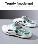 Zapatos con tirantes para hombre, zapatillas de Suela Gruesa antideslizantes y antiolor que augmentan la altura USAR al aire libre en verano sin frotar Los Pies, sandalias de alta gama - details 10