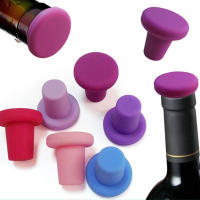 Tapa De Botella Creativa Y Segura Para Vino Y Bebidas Herramienta De Conservación Para Bar Y Hogar Diseño De Silicona Sin Químicos Peligrosos - details 0