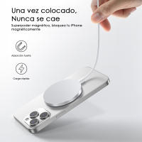 Cargador Magnético Inalámbrico 15W Compatible con iPhone 16/15/14/13/12 – Carga Rápida, Diseño Compacto y Eficiente - FYRA CONSUMER ELECTRONICS - details 0