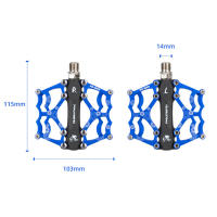 Pedal De Bicicleta MTB Promend CNC De Aleación De Aluminio Con Rodamientos Peilin Durable Y Ligero Para Montaña Carretera Gravel - details 3