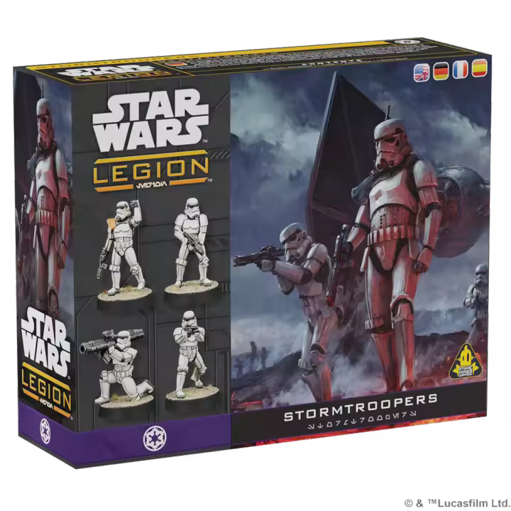 Asmodee - SW Legión: Stormtroopers - 1