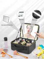 Estuche De Maquillaje Para Mujer Con Espejo Y Gran Capacidad LED Inteligente Estuche De Belleza Y Cuidado De La Piel De Viaje Estilo Fashion - details 5