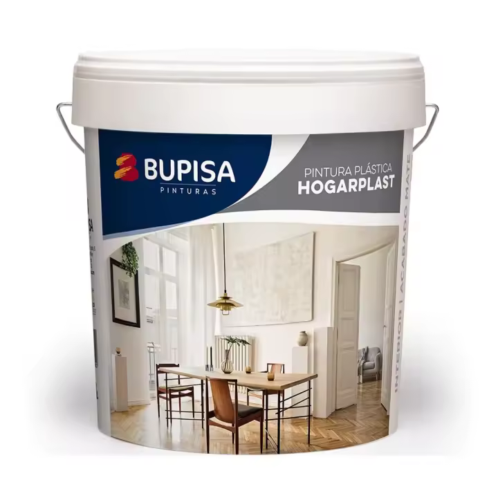 Bupisa Pintura Blanca Hogarplast 4L - 1