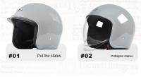 Casco De Seguridad Para Vehículos Eléctricos GB Certificado Unisex Abs Winter Universal Para Motocicletas Todo El Año - details 5