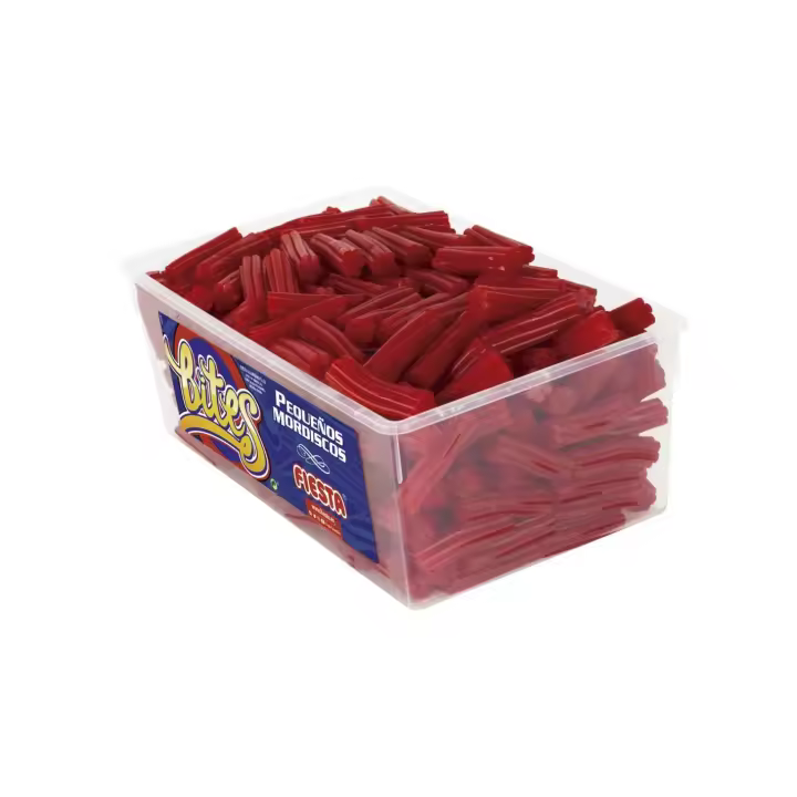 Fiesta Bites Regaliz Sabor Cereza 300 Unds - 1