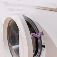 Cerradura De Seguridad Para Puerta De Lavandería Anti-Moho Y Ventilada Protección Para Lavadora Y Baño Tamaño 0.79X3.94 Pulgadas - details 5
