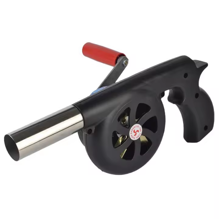 Soplador De Mano Portátil Para Exteriores Herramientas De Barbacoa Accesorios De Camping Soplador De Carbón Para Hogar BBQ - 1