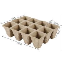 Macetas de turba ecológicas para vivero, bandeja de inicio de semillas para plantas, verduras o hierbas, paquete de 10/20 - details 2