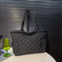 Bolso De Hombro Puffer Para Mujeres Y Niñas Estilo Casual Cuadrado De Plegado Invernal Bolso De Mano Quilted Tote Bag - details 10