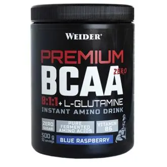 WEIDERPREMIUM BCAA+L-GLUTAMINA blueraspberry 500gr - 1
