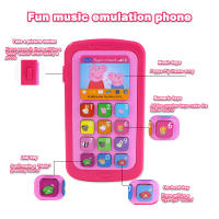 Peppa Pig Teléfono Móvil De Juguete Para Niños Edición De Emulación Con Sonido Y Luz Musicales Tablero De Juego Educativo Para Niños Aprendizaje Temprano - details 1