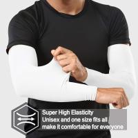 6 Pares De Mangas De Brazo Versátiles En Color Sólido Protección Solar Transpirables Y Refrescantes Para Deportes Al Aire Libre Unisex - details 5