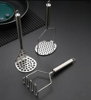 Molinillo De Patatas De Acero Inoxidable Manual Triturador De Verduras Eco-amigable Herramienta De Cocina Para Calabaza Y Tofu - details 16