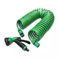 Riega De Jardín Con 8 Boquillas De Patrón Diferente Para Limpieza De Coche Tubo De Agua Plástico Para Riego Del Jardín - details 0