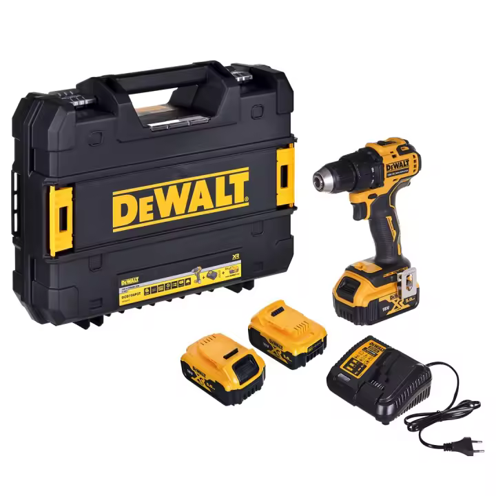 Wkrętarka akumulatorowa 18v dcd708p3t dewalt - 1