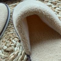 Par De Chancletas Desechables Para Invitados Cerradas Tobilleras Hoteles Viajes Uso Doméstico Para Hombres Y Mujeres Tamaño Regular Material Sintético Y Algodón - details 3