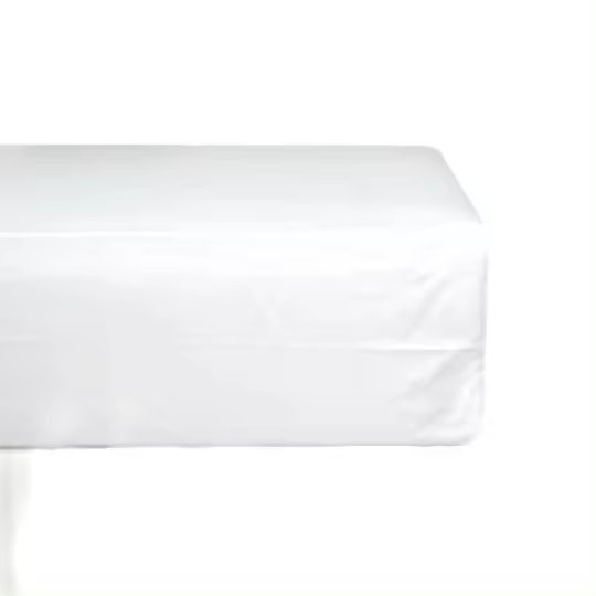 NEW & Almeritex 2000 Funda de colchón Blanco para cama, Con Cremallera en L - cama de 90-105-135-150 - 1