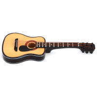 Mini Guitarra De Madera Con Soporte Decoración Musical Para Sala De Estar Dormitorio Estudio Modelo De Instrumento Musical Tamaño 15cm - details 6