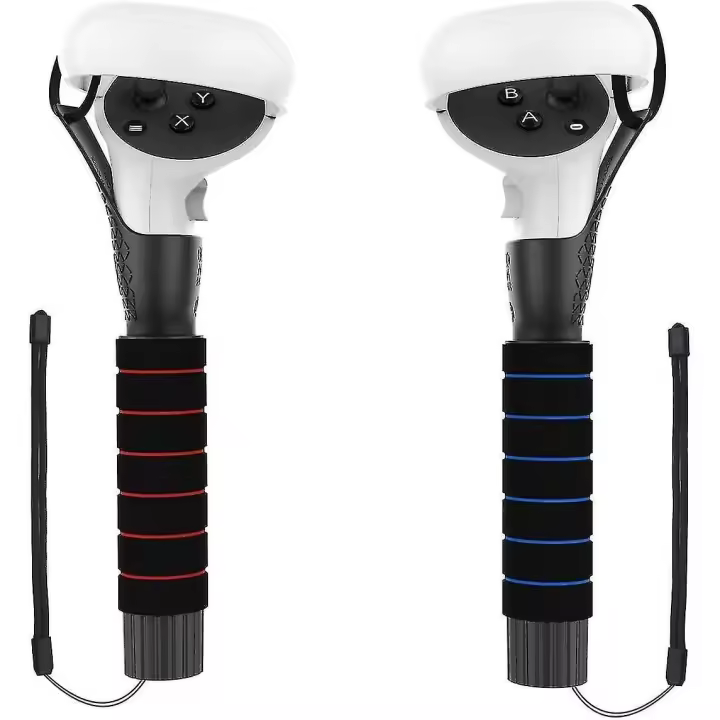 Doble maneja extensión Grips para oculus Quest, Quest 2 o Rift s controladores jugando Beat saber juegos - 1