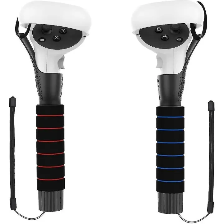Doble maneja extensión Grips para oculus Quest, Quest 2 o Rift s controladores jugando Beat saber juegos - 1
