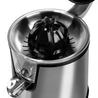 Exprimidor electrico de naranjas OstarkDom de 400 ml con carcasa de acero inoxidable, embudo transparente AS, filtro SS, dos conos de presión de plástico y boquilla antigoteo de 230 V 600 W - details 2