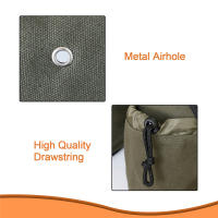 Bolsa De Selleccion Para Motocicleta De Gran Capacidad Impermeable De Lona Con Cuero Herramientas Laterales Para Viaje Y Montar Bicicleta - details 4