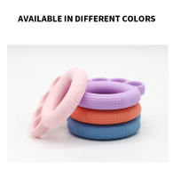 Entrenador De Agarre Ajustable De Silicona Para Recuperación De Dedos Expansor De Muñeca Para Ejercicio En El Gimnasio Y Fitness Fortalecedor De Músculos De Mano - details 9