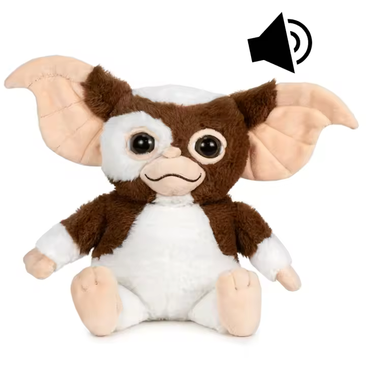 PELUCHE GREMLINS - GIZMO SENTADO CON SONIDO 25 CM, 760025629, TIENDA CON LICENCIA OFICIAL - 1