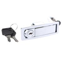 Cerradura De Compresión Para Puerta De Bote RV Con Llaves Cerradura De Palanca De Presión a Nivel Con Llaves Cromada Para Armario Y Piso Del Cockpit - details 0