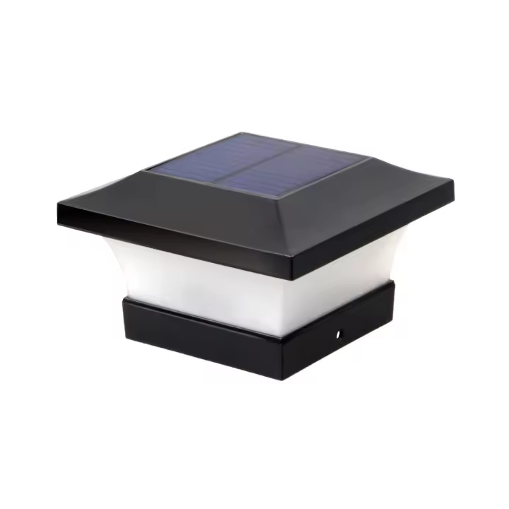 Lámpara de columna solar para exteriores, impermeable, para patio, DE, Villa, Puerta, Jardín, China - 1