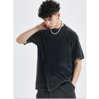 Camiseta De Manga Corta Para Hombre Estilo Harajuku Acido Japonés Anime Gráfico Algodón Tees Verano Negro Streetwear Camisetas - details 4