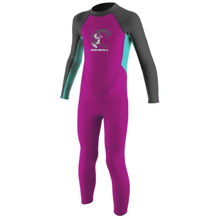 O´neill Wetsuits Traje De Neopreno De Manga Larga Con Cremallera En La Espalda Para Jóvenes Toddler Reactor Ii 2 Mm - 1
