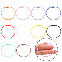 2Pcs Anillo De Conexión Para Llavero Y Pulsera De Acero Inoxidable Coloreado 50mm Accesorio DIY Hecho a Mano Para Manualidades - details 1