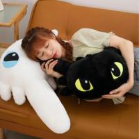 Cojín De Peluche Dragón Luz Furia Figura De Acción Dientes Del Viento Decoración De Hogar Cojín De Sofá Forma Rectangular Relleno De Poliéster/Celulosa Tamaño Adecuado Para Viaje Y Cama - details 10