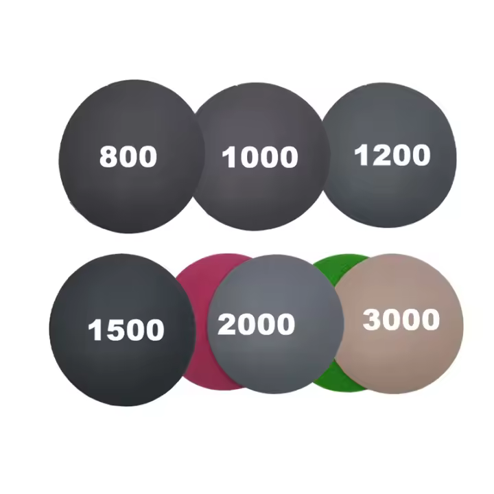 Kit De Papel De Herramientas Abrazaderas 30PCS 3 Pulgadas Para Pulir Y Mezclar Silicona Carburo 800-3000 Grados Para Automóviles - 1