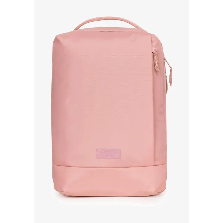 Mochila EASTPAK TECUM F Rosa - 100% Nailon Resistente al Agua con Funda para Portátil de hasta 16 Pulgadas - Bolsillos Frontales - 44x28x16cm - Garantía de 30 años - 1