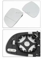 Espejo Exterior Audi A4 S4 B8 8K 08-09 A5 S5 B8 8K 07-09 A8 S8 D3 Q3 SQ3 A3 8P Vidrio De Espejo Retrovisor Ancho Ángulo Amplio - details 5