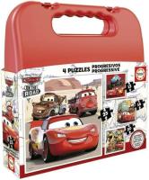 Educa Cars Maleta Puzzle Progresivos 12-16-20-25 Piezas Educa 19677 - details 0