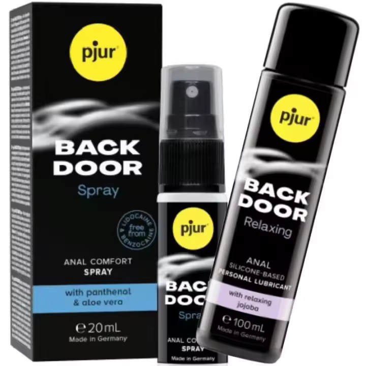 Pjur - Back Door Set De Lubricante Anal Y Spray - 1