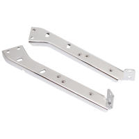 Soporte De Estuche De Silla Drag HD Para Harley Electra Glide Road Glide Road King Street Glide FLHX Tour Glide FLT En Cromo - details 1