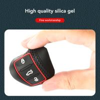 Funda De Llave De Coche En Silicona Para Volkswagen VW Polo Golf Passat Tiguan Beetle Caddy T5 Skoda Octavia Seat Leon Altea - details 3