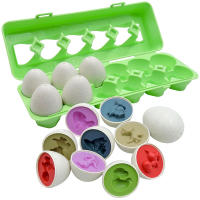 Juego De Educación Matemática Montessori Para Niños 12PCS Juguetes Inteligentes De Huevos Y Tornillos 3D Puzzle Educativo Para Niños Entre 3 Y 12 Años - details 23