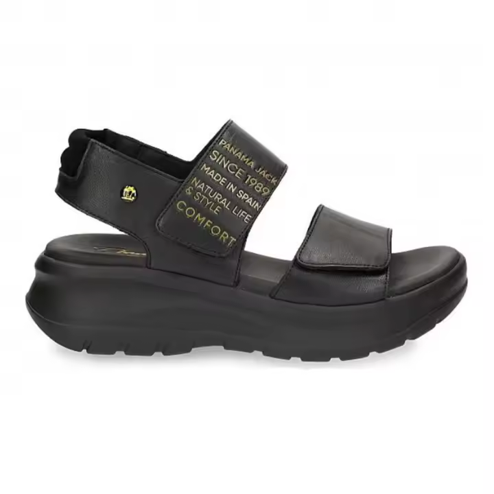 Shoes Sandalias Mujer marca Panama Jack modelo Noah B1 para mujer en color negro - 1