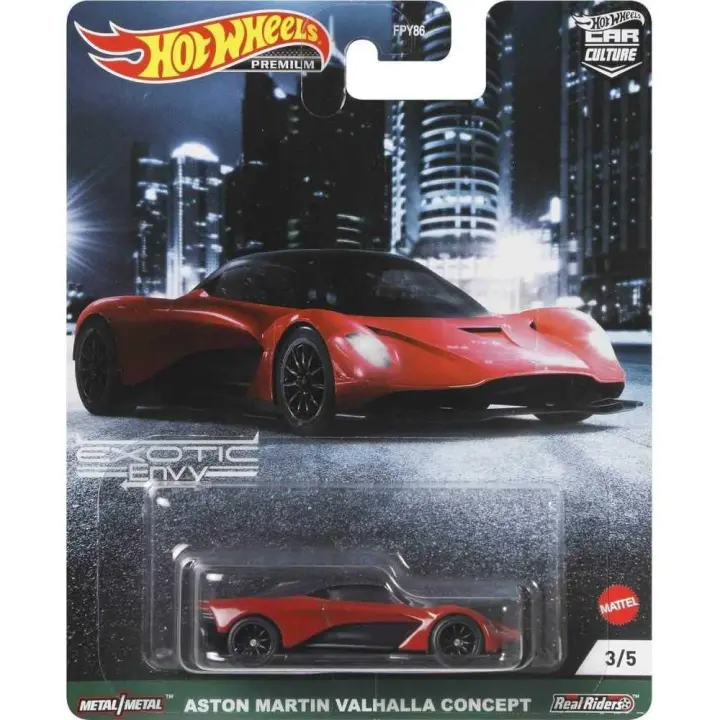 Hot Wheels Premium Exotic Envy Aston Martin Valhalla Concept  3/5  GRJ75 - 1