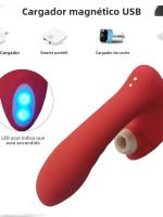 Vibrador Para Mujeres Con Estimulación De Los Puntos G Y Líbido 10 Modos Masajeador De Clítoris Dildo Ajustable De Silicona - details 6