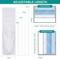 Piezas de aire acondicionado portátil, Kit de ventana de aire acondicionado, Kit de ventana de CA portátil, Kit de ventilación de ventana de puerta corredera - details 1