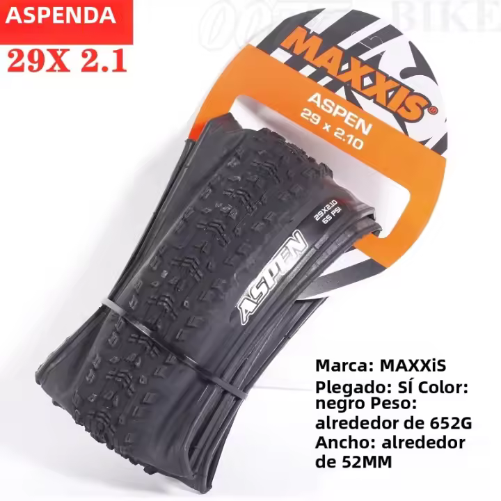 MAXXIS ASPEN Neumáticos Plegables Para Bicicleta De Montaña 27.5X2.1 27.5X2.25 29X2.1 29X2.25 Resistencia Superior Y Excelente Agarre - 1
