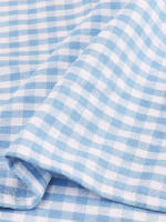 Mesa Redonda De Tela 1 Pieza En Azul Estilo Japonés Y Coreano Minimalista Para Restaurante Y Picnic Teléfono Rectangular De Poliéster 100% - details 1